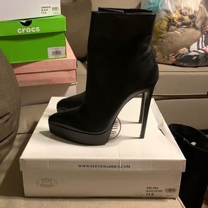 Platform Black Heels
